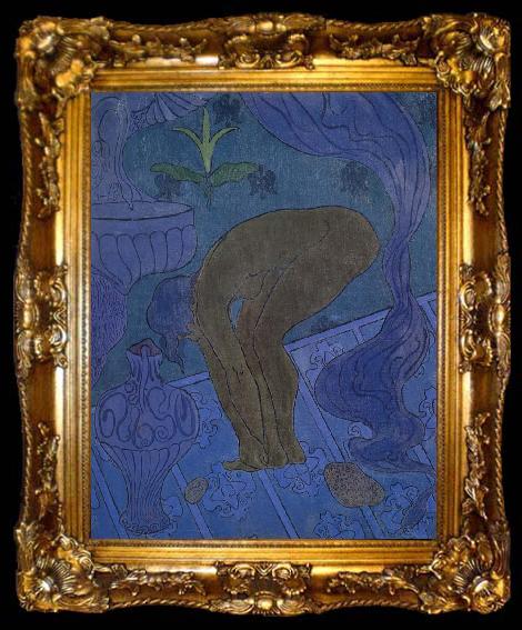framed  Paul Ranson the sorceress and the cat, ta009-2